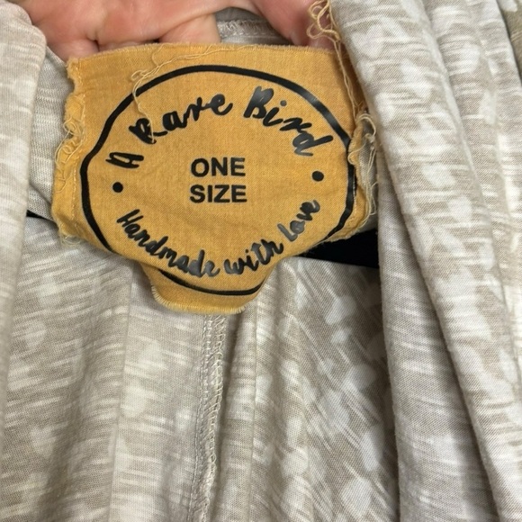 A RARE BIRD Lightweight Cotton Bambi Duster One Size Pockets BOHO Shabby Chic - Picture 4 of 12